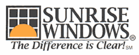 Sunrise Windows - the Difference is Clear logo