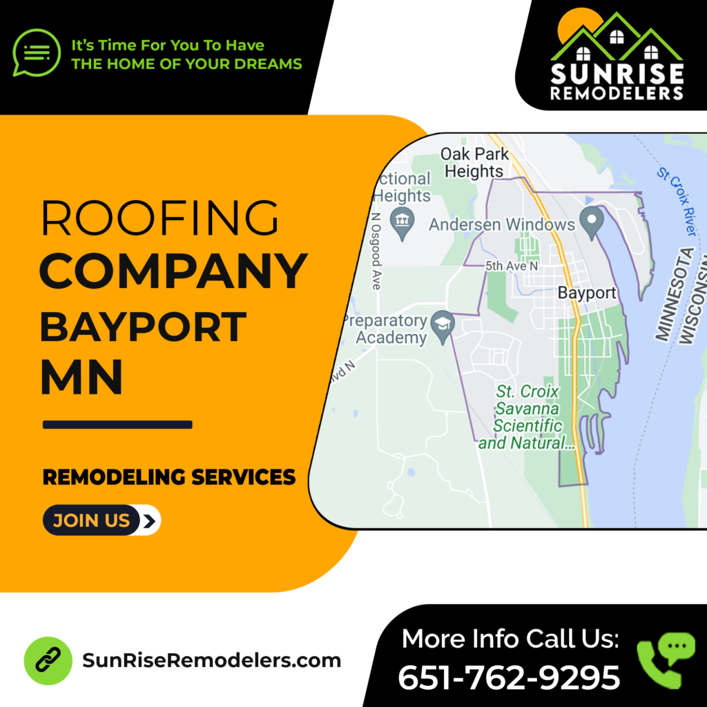 Roofing Company Bayport MN - Sunrise Remodelers