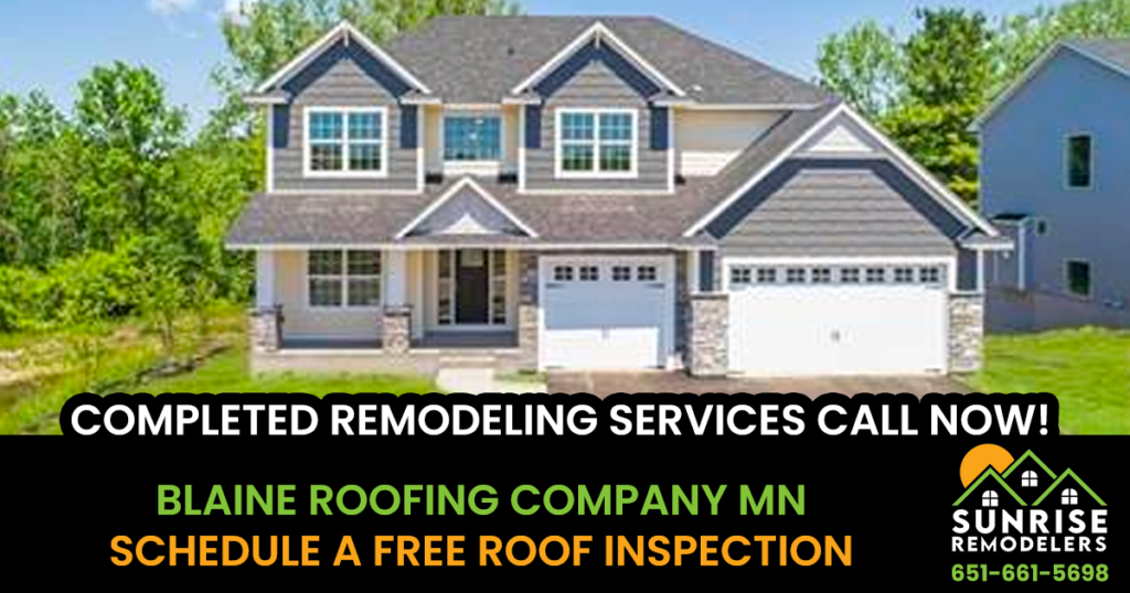 Image of Blaine Roofing Company, MN